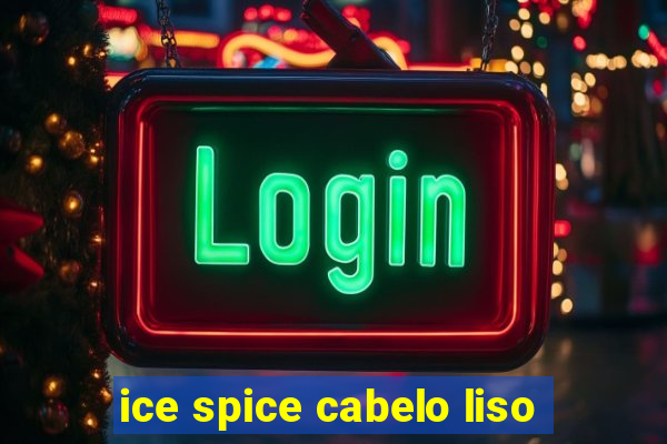 ice spice cabelo liso